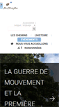 Mobile Screenshot of cheminsdememoire-nordpasdecalais.fr